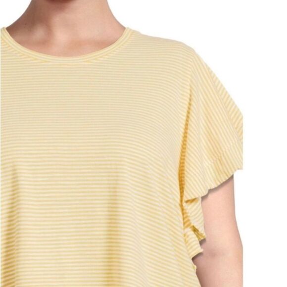 WOMENS Plus Size Flutter Sleeve Knit Top T-Shirt Blouses 2-Pack Size XXL - Picture 14 of 14